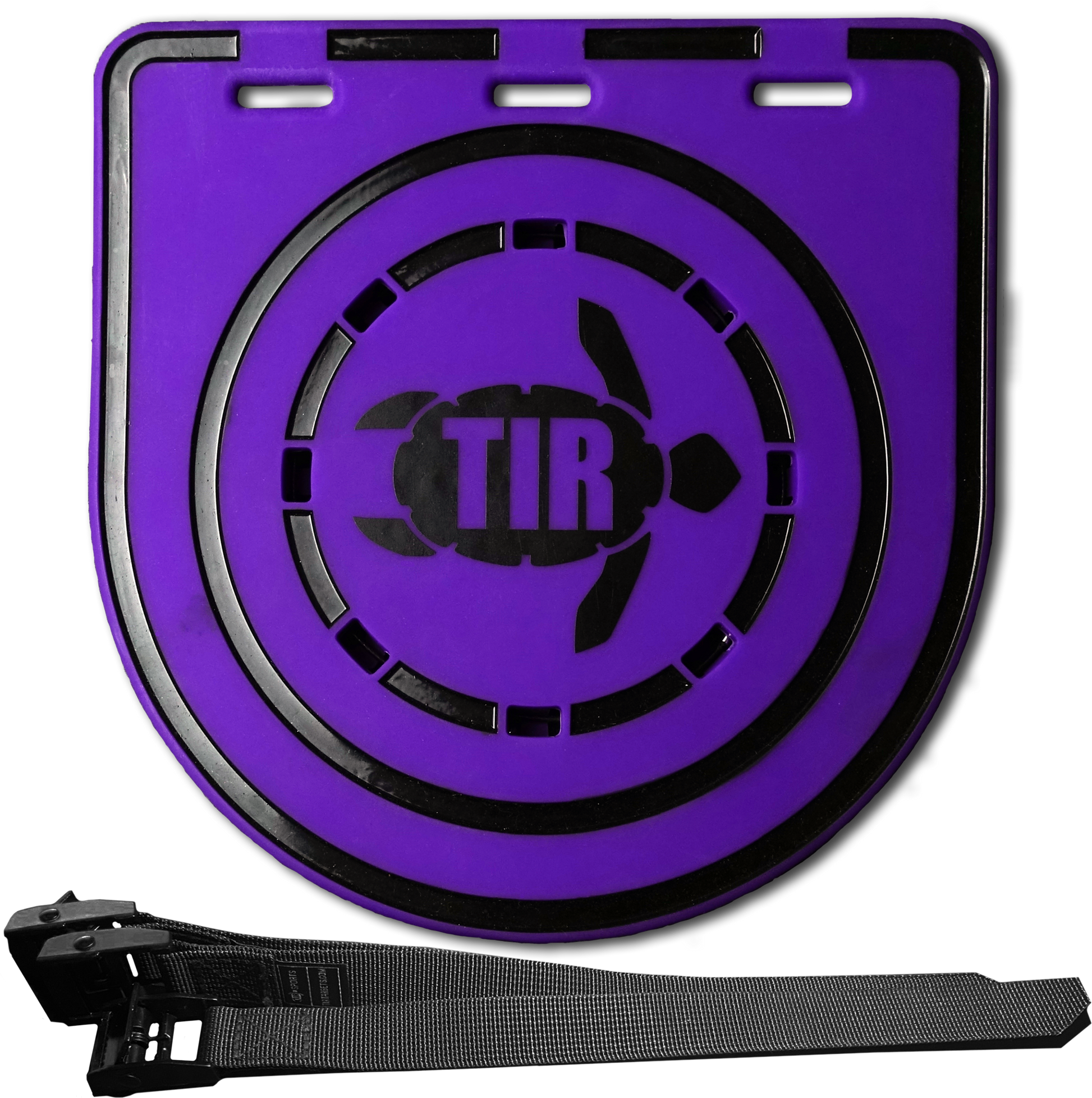 Front of portable sports training target with audible bells by TIR Targets